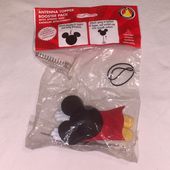 NWT Rare Disney Parks Mighty Mickey Antenna Topper Booster Pack New Sealed